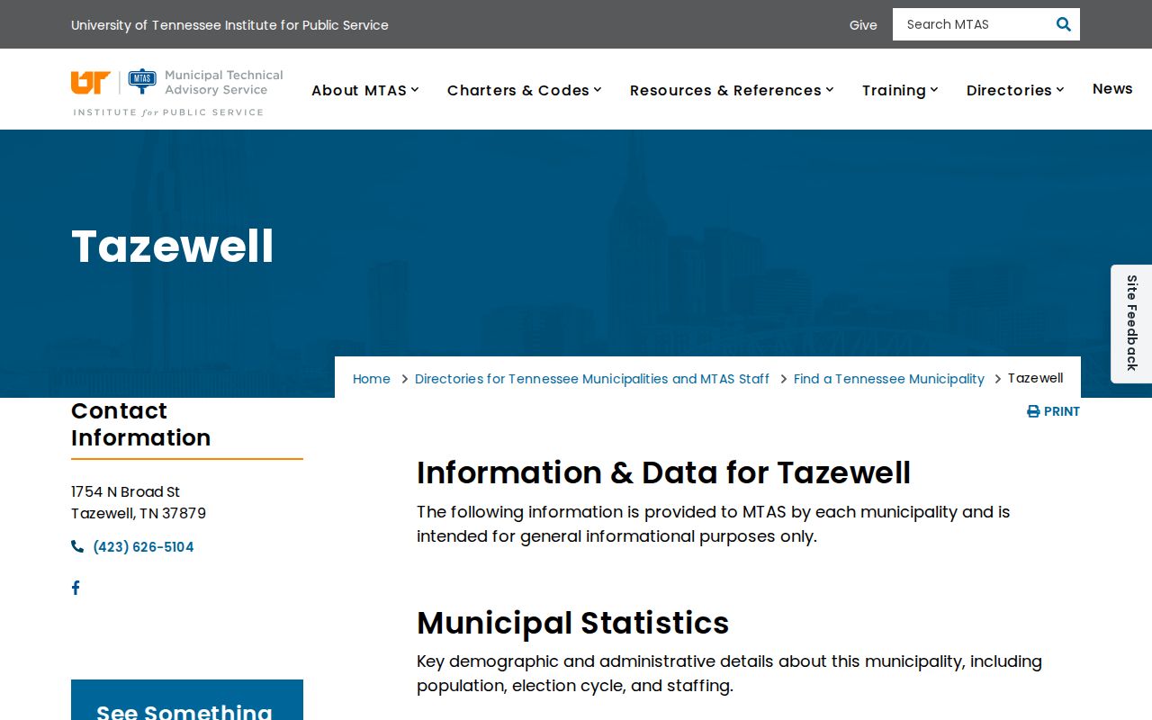 Tazewell court docket municipal profile